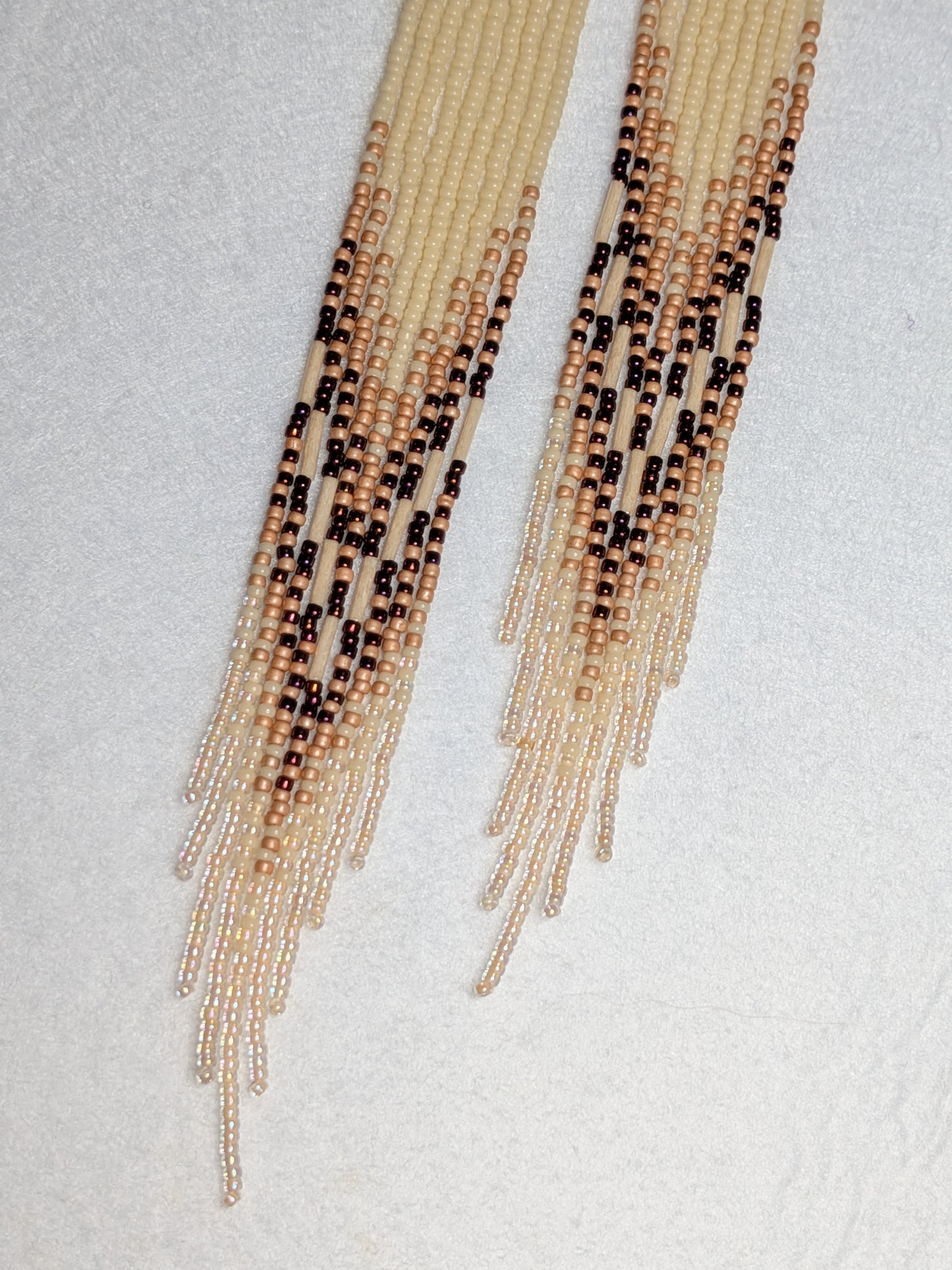 Peachy Cream - Long Fringe