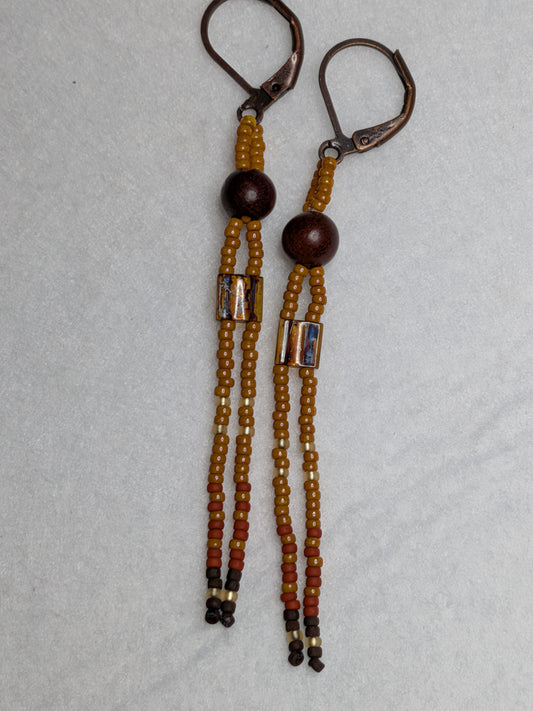 Autumn Leaves - Sandlewood 2 Strand