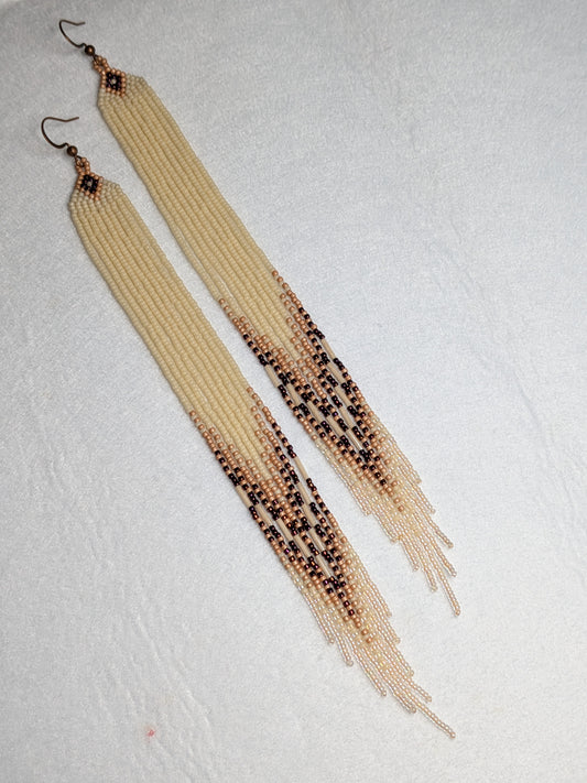 Peachy Cream - Long Fringe